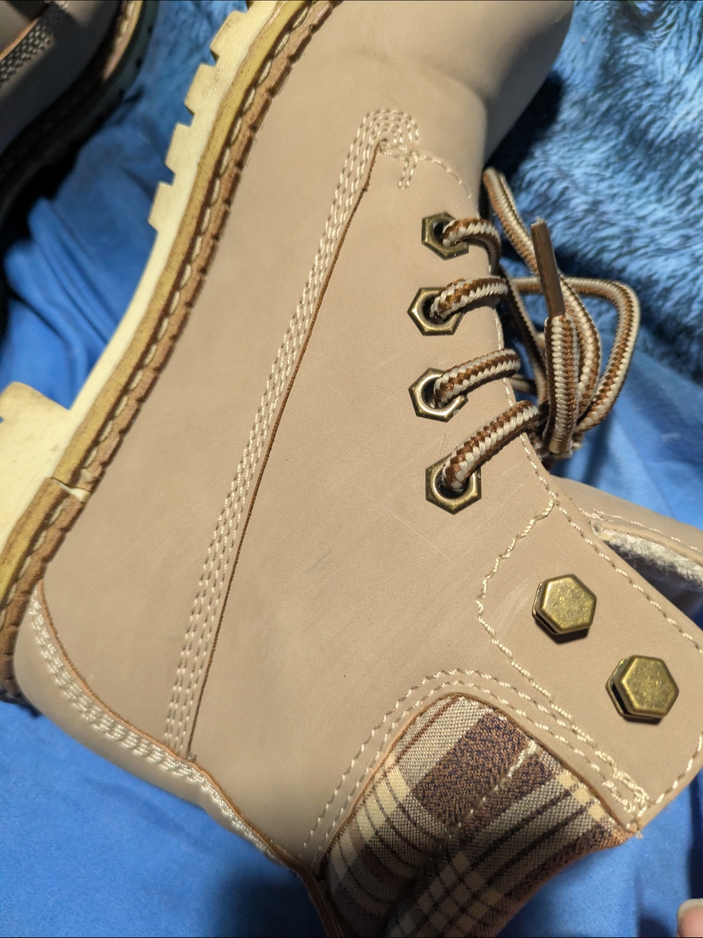 Boho-Chic Hiking Vibes | Kkyc Winter Ankle Boots - Size 6 US / 36 EUR - Picture 10 of 12